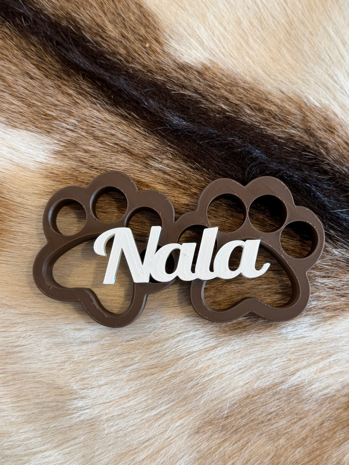 Gepersonaliseerd kattenpootje met naam